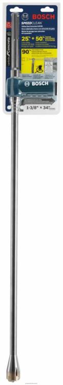 tarvikkeet | 1-3/8 tuumaa x 35 tuumaa sds-maksiminopeus puhdas pölynpoistoterä Bosch SAT62476