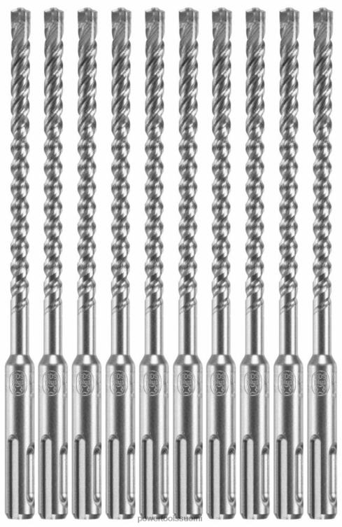 tarvikkeet | 1/4 tuumaa x 4 tuumaa x 6 tuumaa sds plus bulldog xtreme kovametalli vasaraporanterät 10 kpl Bosch SAT62306