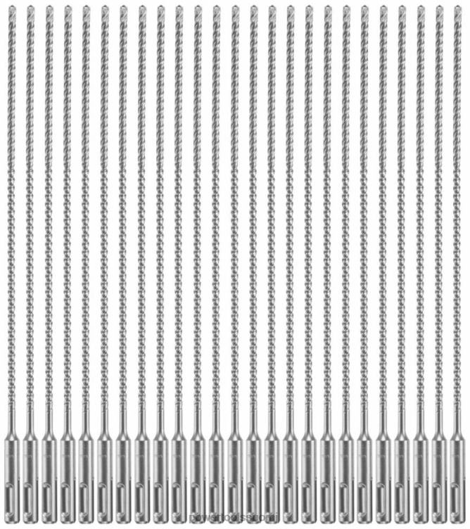 tarvikkeet | 25 kpl. 3/16 tuumaa x 10 tuumaa x 12 tuumaa sds-plus bulldog xtreme carbide -vasaraporanterät Bosch SAT62215