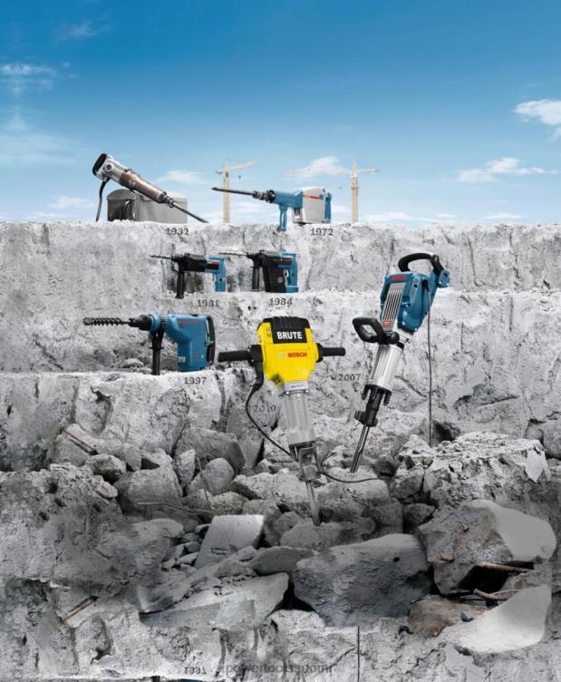 tarvikkeet | 1 tuumaa x 12 tuumaa uurrettu sds-max vasarateräs Bosch SAT62258