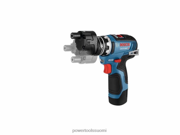 työkalut | 12v max ec flexiclick 5 in 1 pora/väänninjärjestelmäsarja tehdaskunnostettu Bosch SAT6226
