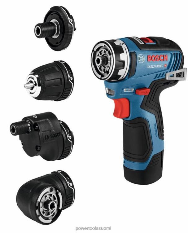 työkalut | 12v max ec flexiclick 5 in 1 pora/väänninjärjestelmäsarja tehdaskunnostettu Bosch SAT6226