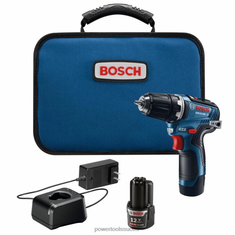 työkalut | 12v max ec harjaton 3/8 tuuman pora/väänninsarja Bosch SAT6237