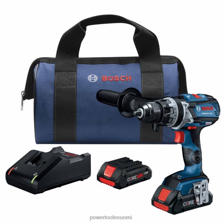 työkalut | 18v ec brute tough 1/2in vasarapora-/väänninsarja Bosch SAT62254