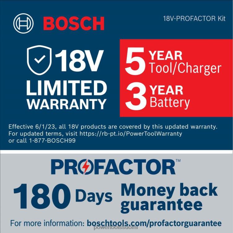 työkalut | profactor 18v ​​hitman 1 9/16in pyörivä vasarasarja Bosch SAT6269